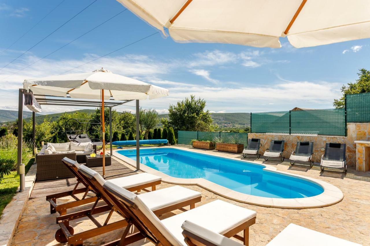 Luxury Villa Nadalina-Dicmo Дугополье Экстерьер фото