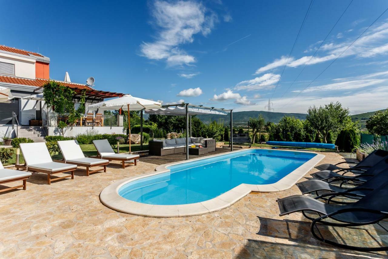 Luxury Villa Nadalina-Dicmo Дугополье Экстерьер фото