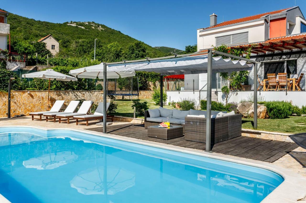 Luxury Villa Nadalina-Dicmo Дугополье Экстерьер фото